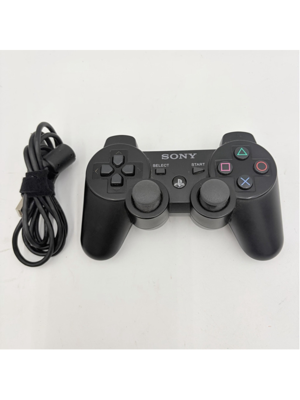 Sony PS3 DualShock 3 Wireless Controller CECHZC2U B1 Black Untested